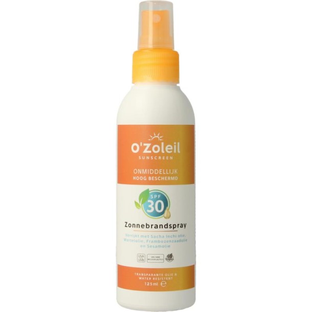 O'Zoleil Zonnebrandspray SPF30 (125 Milliliter)