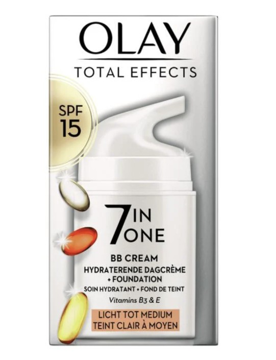 Olay Total Effects 7in1 BB Cream Dagcrème + Vleugje Foundation