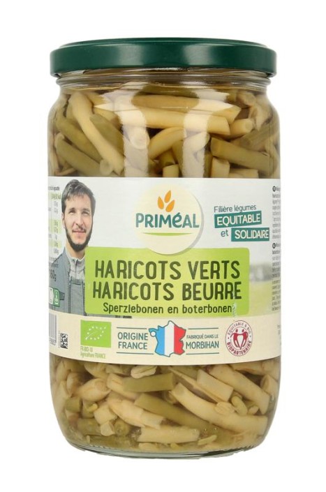Primeal Sperziebonen en boterbonen uit Frankrijk bio (660 Gram)