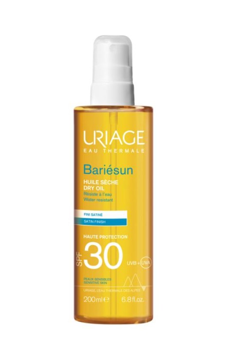 Uriage Sun droge olie SPF30 (200 Milliliter)