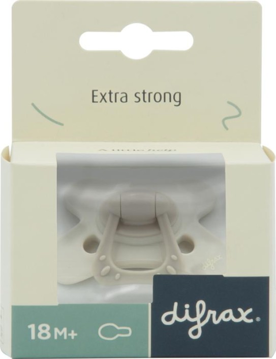 Difrax Fopspeen natural 18 maanden animal assorti (1 Stuks)