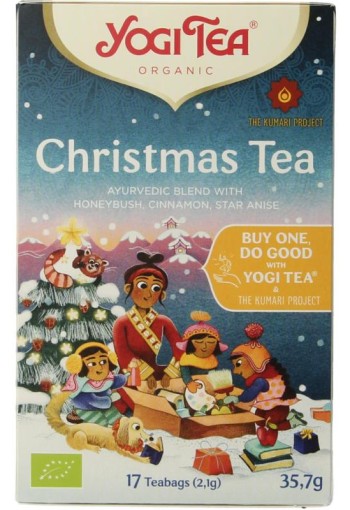 Yogi Tea Christmas tea builtje bio (17 Zakjes)