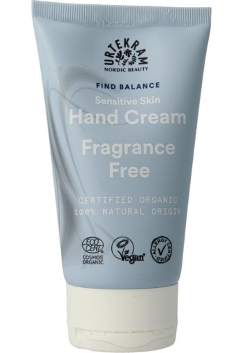 Urtekram Find balance handcream gevoelige huid (75 Milliliter)