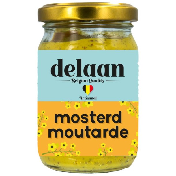 Delaan Mosterd de luxe (190 Gram)