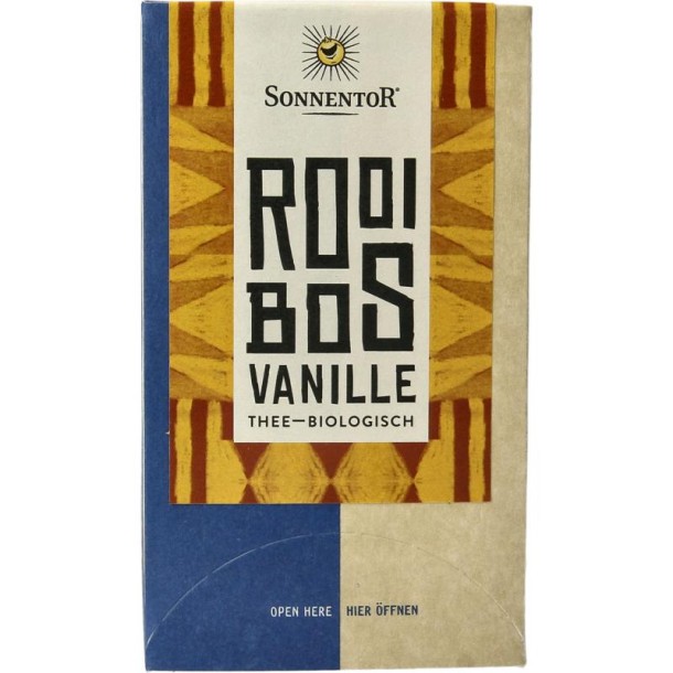 Sonnentor Rooibos & vanille bio (18 Stuks)