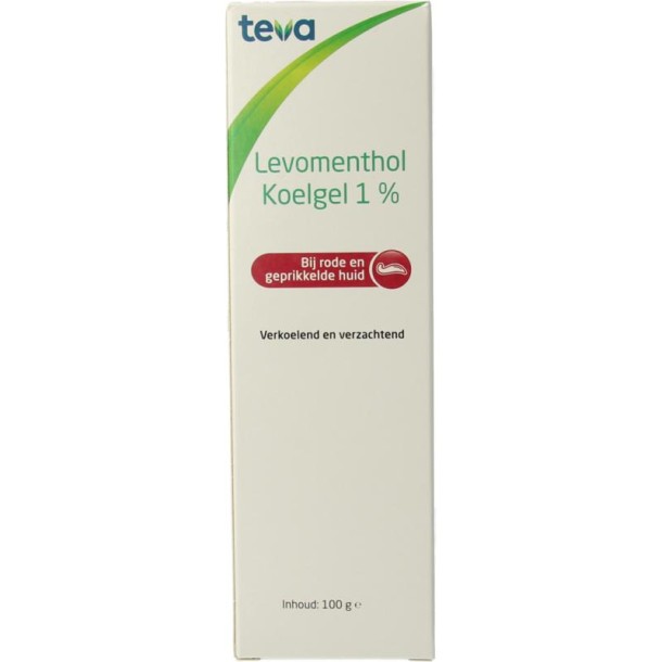 Teva Levomenthol koelgel 1% (100 Gram)