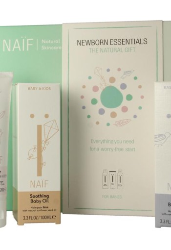 Naif Newborn essentials cadeauverpakking (1 Set)