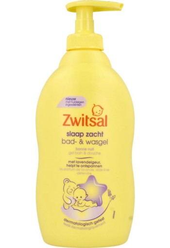 Zwitsal Bad/wasgel lavendel (400 Milliliter)