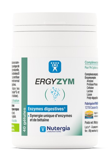 Nutergia Ergyzym (40 Capsules)