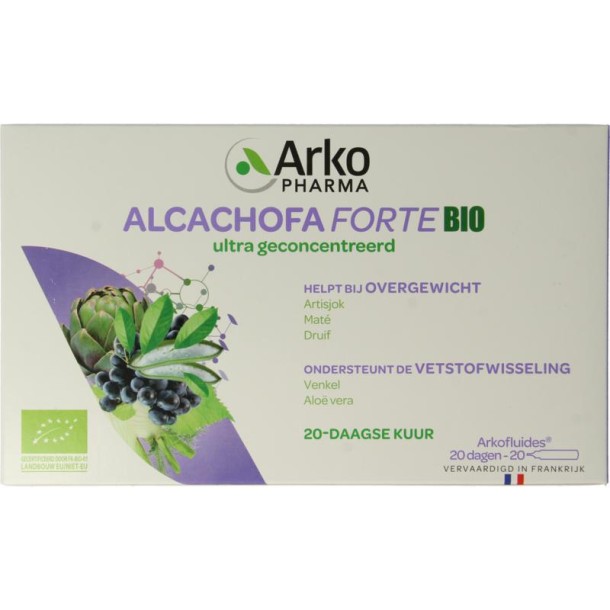 Arkofluids Alcachofa forte bio (20 Ampullen)