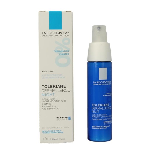 La Roche-Posay Toleriane dermallergo nachtcreme (40 Milliliter)