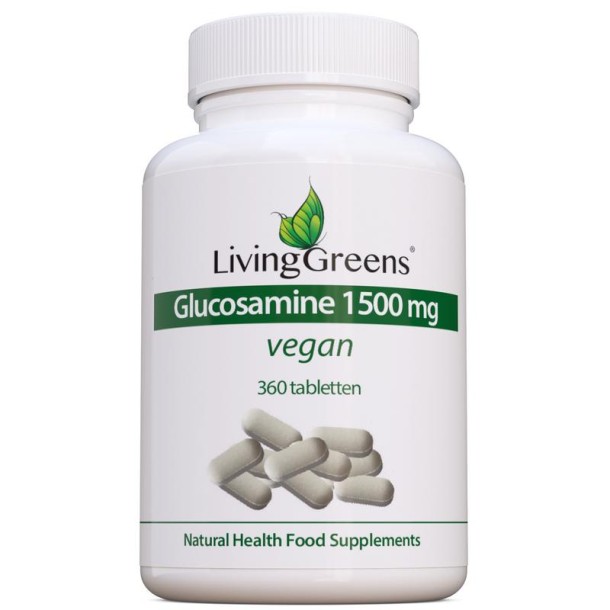 Livinggreens Glucosamine 1500 vegan (360 Tabletten)