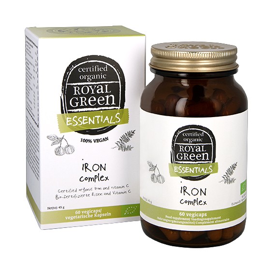 Royal Green Iron complex (60 Vegetarische capsules)