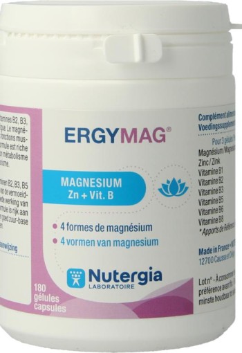 Nutergia Ergymag (180 Capsules)