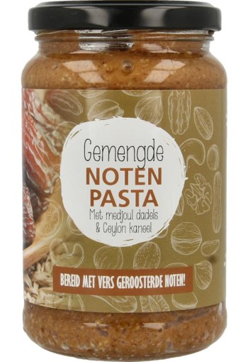 Mijnnatuurwinkel Notenpasta dadel kaneel gemengd (350 Gram)