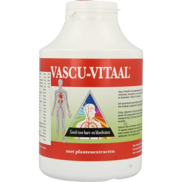 Vascu Vitaal Plantenextracten (150 Capsules)