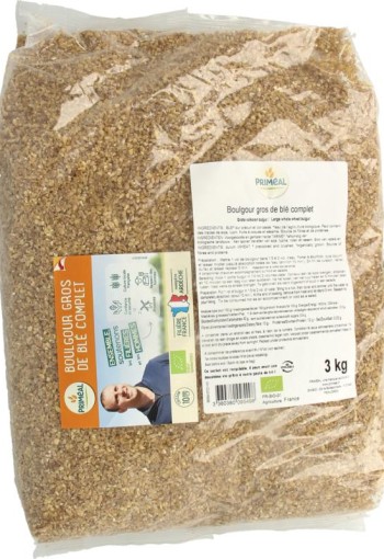 Primeal Tarwe bulgur Frankrijk bio (3000 Gram)