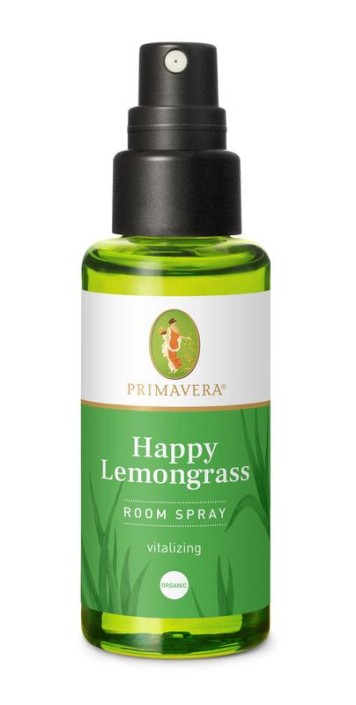 Primavera Roomspray happy lemongrass bio (50 Milliliter)