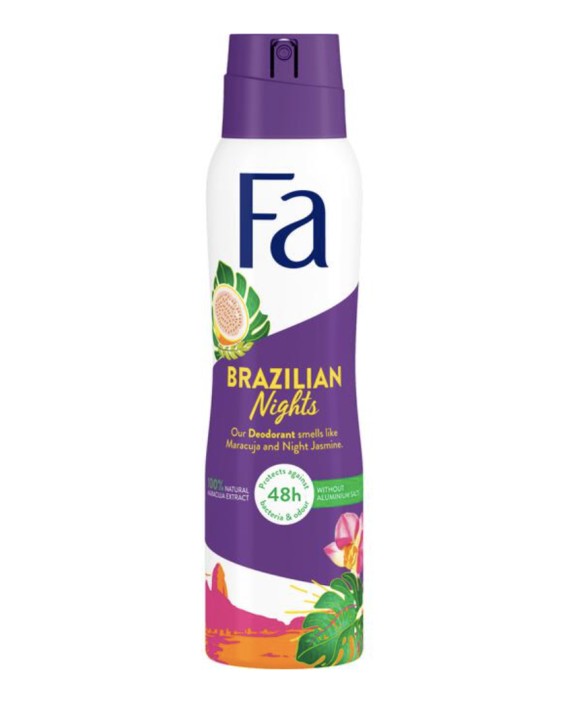 Fa Deospray Brazilian Night 150ml 