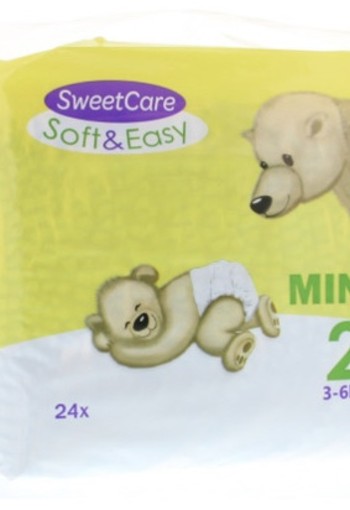 Sweetcare Luiers Soft & Easy Mini Nr 2 3-6kg 24st