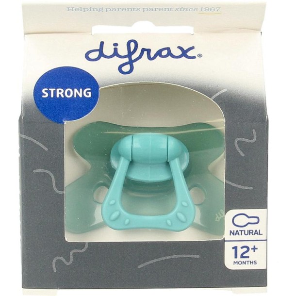 Difrax Fopspeen natural 12+ maanden ocean (1 Stuks)