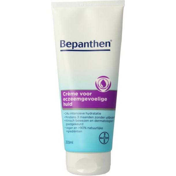 Bepanthen Droge en gevoelige huidcreme (200 Milliliter)