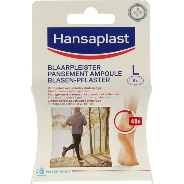 Hansaplast SOS Blaarpleister groot (5 Stuks)