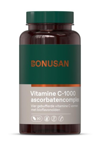 Bonusan Vitamine C 1000 ascorbaten complex (90 Tabletten)