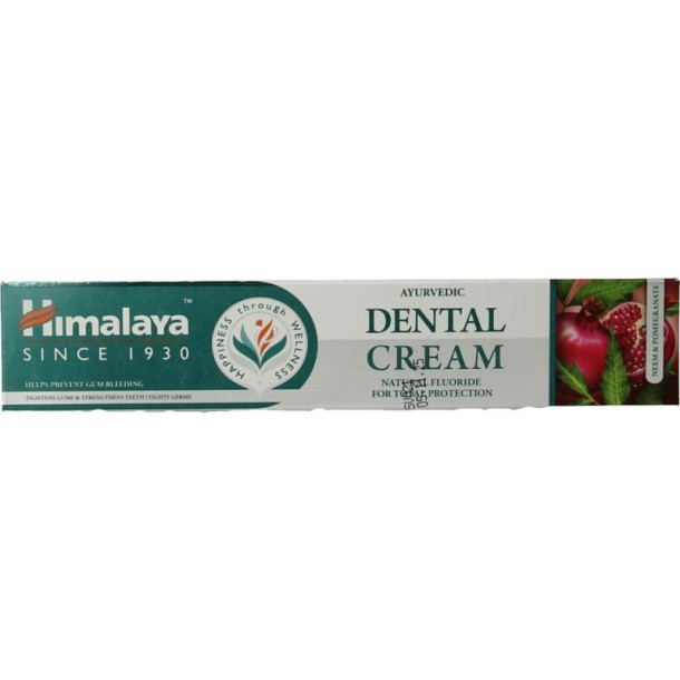 Himalaya Tandpasta dental cream neem & pomegranate (100 Gram)