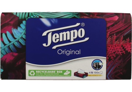 Tempo Tissues box original (100 Stuks)