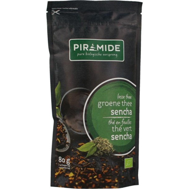 Piramide Groene thee sencha bio (80 Gram)