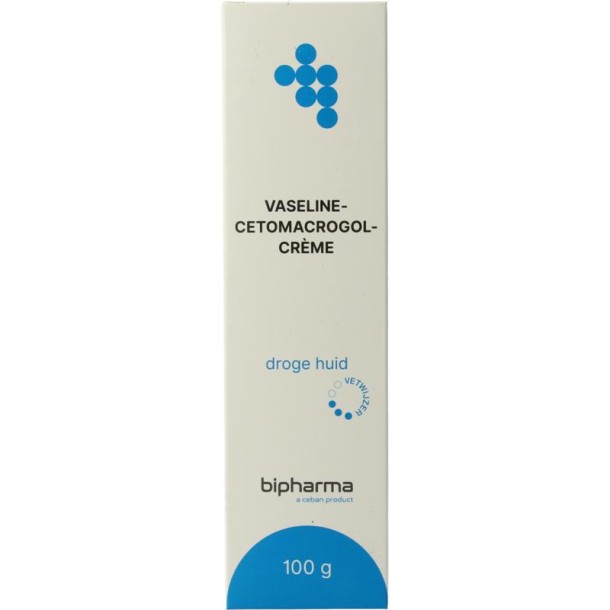 Bipharma Vaseline-cetomacrogolcreme (100 Gram)