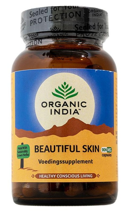 Organic India Beautiful skin (90 Capsules)