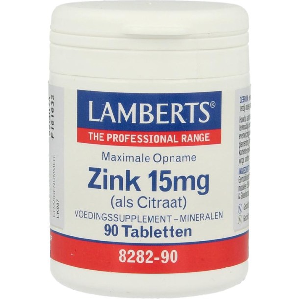 Lamberts Zink citraat 15mg (90 Tabletten)