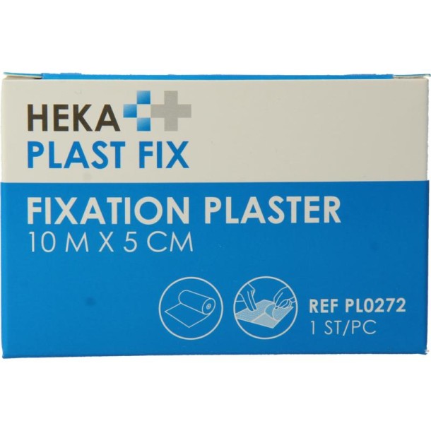 Hekaplast Fix pleister 10x5cm (1 Rol)