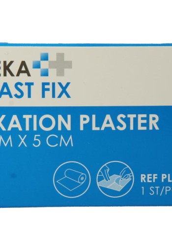 Hekaplast Fix pleister 10x5cm (1 Rol)