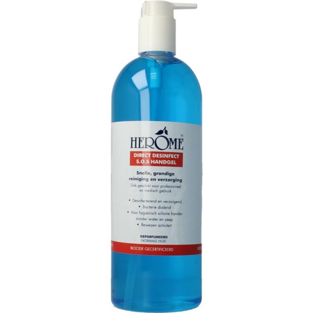 Herome Direct desinfect SOS handgel (1 Liter)