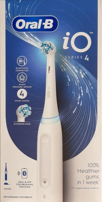 Oral B Elektrische tandenborstel iO series 4 white (1 Stuks)