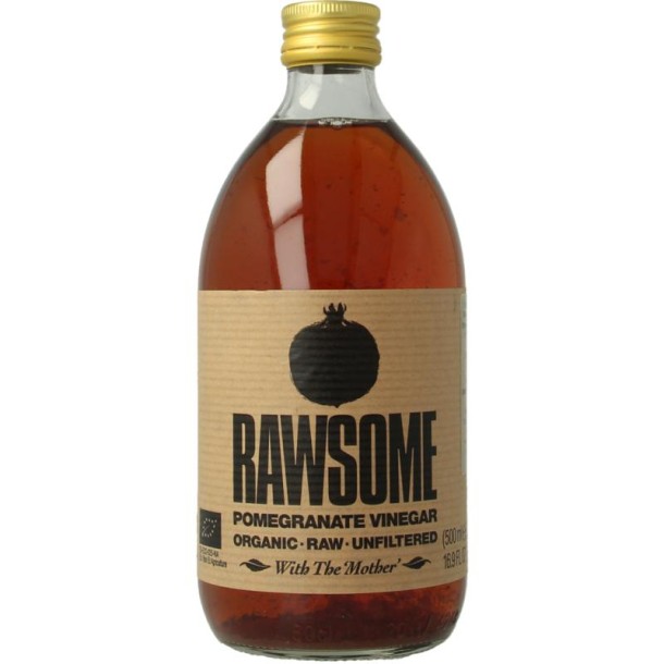 Rawsome Granaatappelazijn with the mother bio (500 Milliliter)