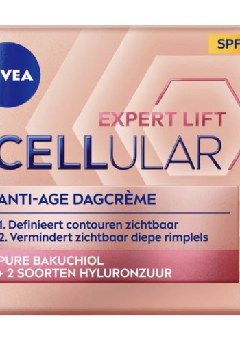 NIVEA CELLular 65+ Anti-Age Hyaluron Filler +Elasticity Dagcrème - SPF30 50 ml