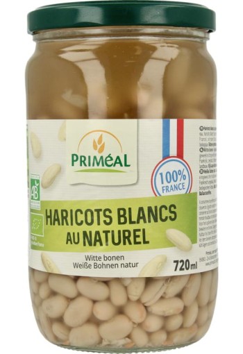 Primeal Witte bonen uit Frankrijk bio (660 Gram)