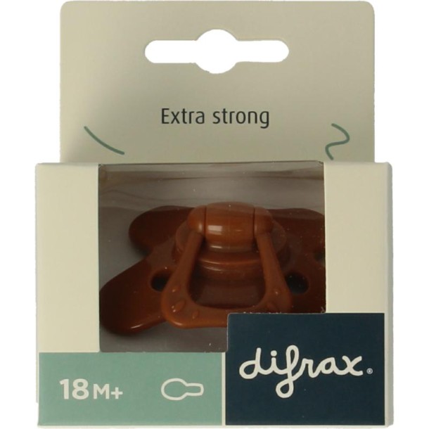 Difrax Fopspeen natural 18+ maanden assorti (1 Stuks)