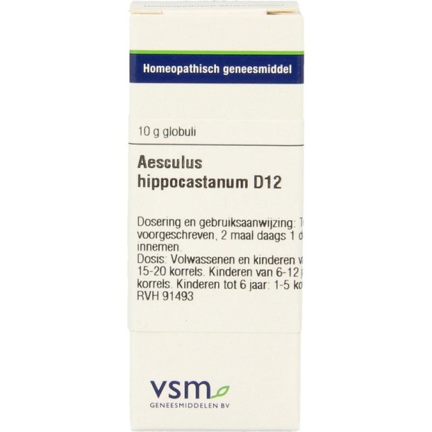 VSM Aesculus hippocastanum D12 (10 Gram)