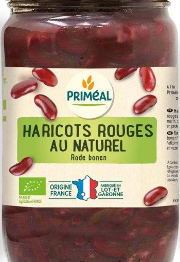 Primeal Rode bonen uit Frankrijk bio (660 Gram)