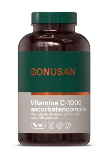 Bonusan Vitamine C 1000 ascorbaten complex (180 Tabletten)