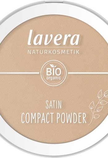 Lavera Satin compact powder tanned 03 (9,5 Gram)