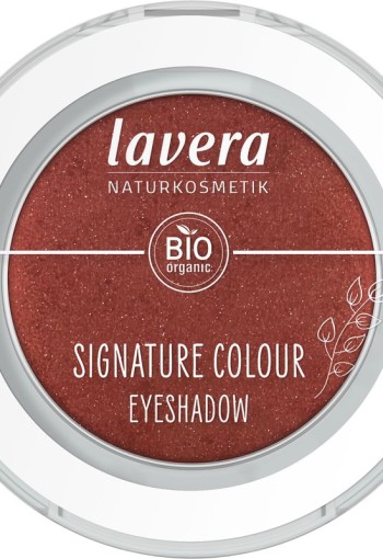 Lavera Signature colour eyeshadow red ochre 06 bio (1 Stuks)