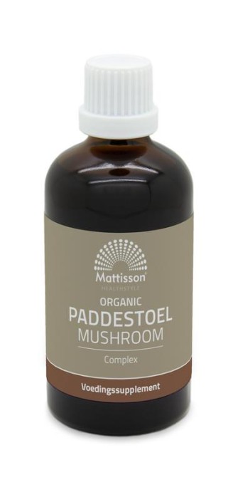 Mattisson Organic paddestoel mushroom complex tinctuur bio (100 Milliliter)