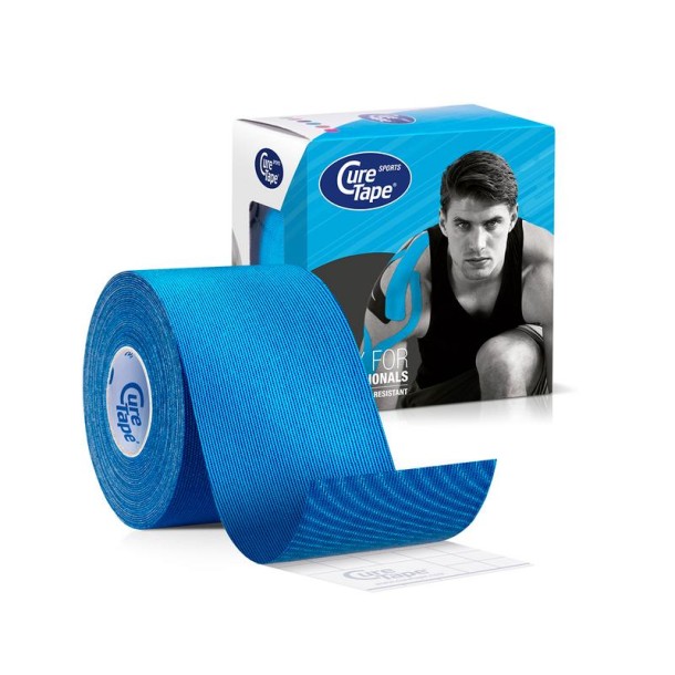 Curetape Sports blauw 5cm x 5m (1 Stuks)