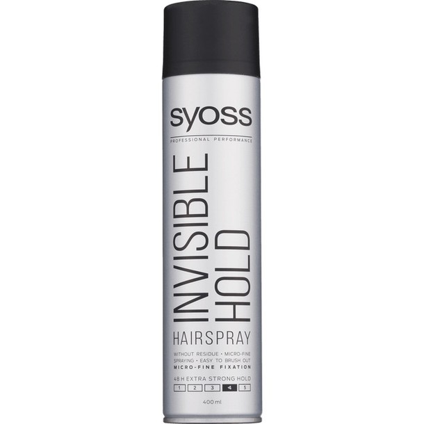 Syoss Invisible Hold Hairspray 400 ml